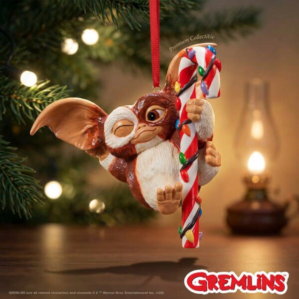 Gremlins - Gizmo Fairy Light Candy Cane Hanging Ornament (10.5cm)
