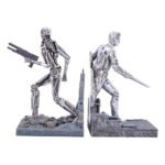 Terminator 2: Judgement Day - T-1000 vs T-800 Silver Finish Resin Bookends (18.5cm) - Image 7