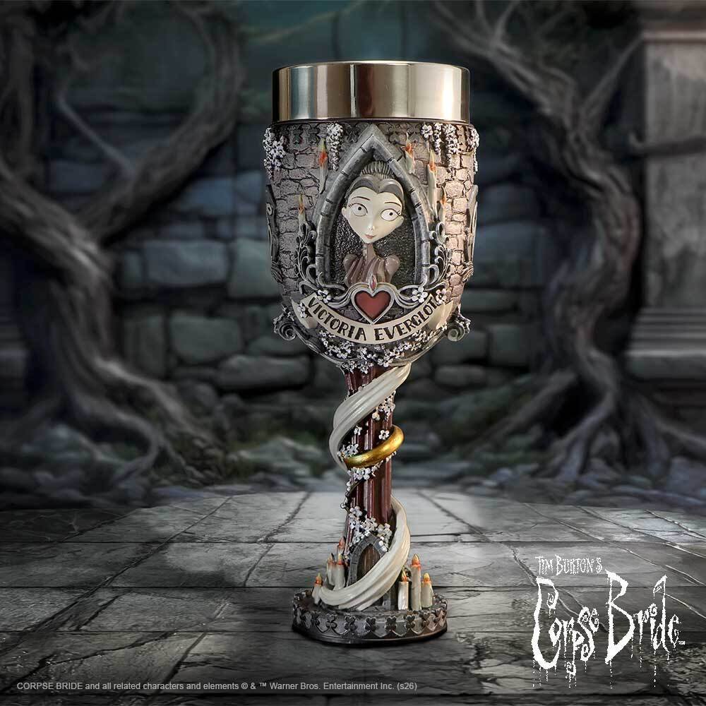 b7684c26_Tim_Burtons_Corpse_Bride_-_Victoria_Everglot_Collectable_Goblet_20.8cm Tim Burton's: Corpse Bride - Victoria Everglot Collectable Goblet (20.8cm) - Image 1