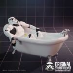 Original Stormtrooper - Splish Splash Bathroom Theme Collectable Resin Figurine (17cm)