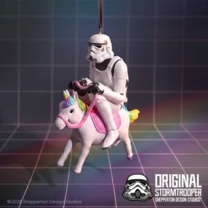 Original Stormtrooper - Giddy Up! Hanging Resin Ornament (10.4cm)