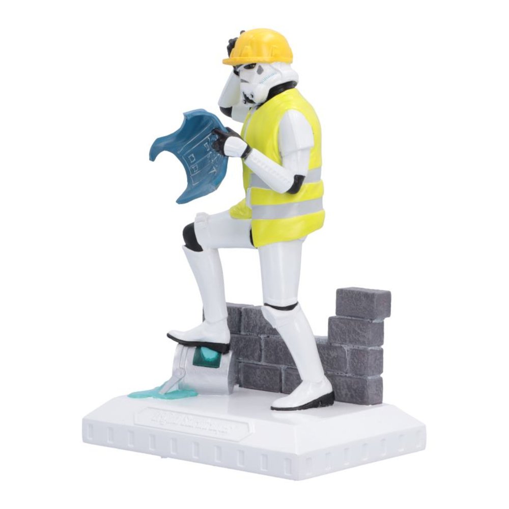 Original Stormtrooper - 'Hit a Brick Wall' Construction Scene Collectable Resin Figurine (17.5cm) - Image 6