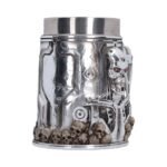 Terminator 2: Judgement Day - T-800 Silver Finish Collectable Resin Tankard (15.5cm) - Image 8