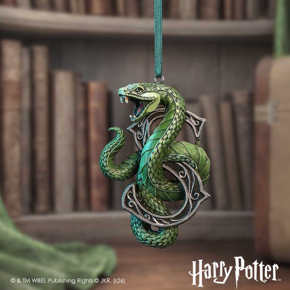 b7749c26 Harry Potter - Slytherin Mascot Hanging Resin Ornament (8.2cm) Harry Potter - Slytherin Mascot Hanging Resin Ornament (8.2cm) - Image 1