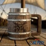 One Piece - Barrel Design Collectable Resin Tankard (16cm)
