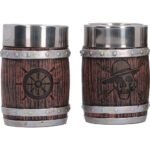 One Piece - Set of 3 Barrel Design Shot Glass Set (8.2cm) - Image 3