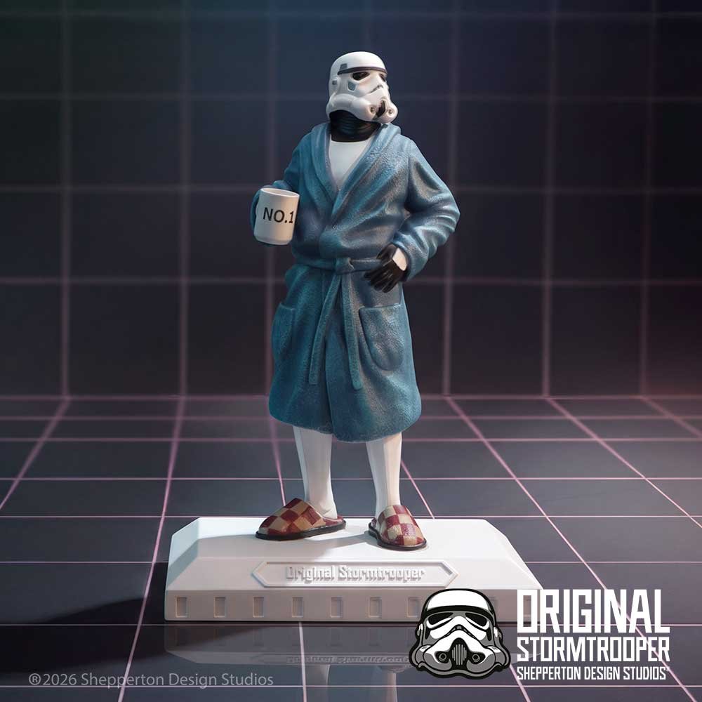 b7805c26 Original Stormtrooper - Off Duty Collectable Resin Figurine (17.8cm) Original Stormtrooper - Off Duty Collectable Resin Figurine (17.8cm) - Image 1