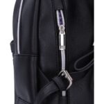 Wednesday - Silhouette Black PU Leather Backpack (28cm) - Image 3