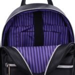 Wednesday - Silhouette Black PU Leather Backpack (28cm) - Image 2