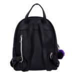 Wednesday - Silhouette Black PU Leather Backpack (28cm) - Image 6