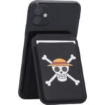 One Piece - Luffy Jolly Roger Black MagSafe Card Holder (10.2cm) - Image 3