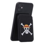 One Piece - Luffy Jolly Roger Black MagSafe Card Holder (10.2cm) - Image 7