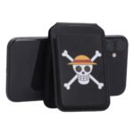 One Piece - Luffy Jolly Roger Black MagSafe Card Holder (10.2cm) - Image 6