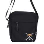 One Piece - Luffy Jolly Roger Black Crossbody Bag (22.8cm)