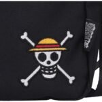 One Piece - Luffy Jolly Roger Black Crossbody Bag (22.8cm) - Image 3