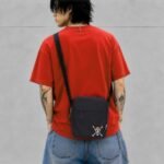 One Piece - Luffy Jolly Roger Black Crossbody Bag (22.8cm) - Image 2