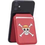 One Piece - Luffy Jolly Roger Red MagSafe Card Holder (10.2cm) - Image 4