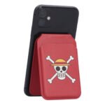 One Piece - Luffy Jolly Roger Red MagSafe Card Holder (10.2cm) - Image 7