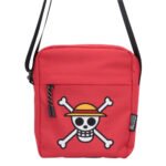 One Piece - Luffy Jolly Roger Red Crossbody Bag (22.8cm)