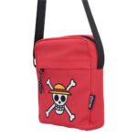 One Piece - Luffy Jolly Roger Red Crossbody Bag (22.8cm) - Image 7