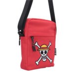 One Piece - Luffy Jolly Roger Red Crossbody Bag (22.8cm) - Image 5