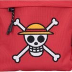 One Piece - Luffy Jolly Roger Red Crossbody Bag (22.8cm) - Image 3