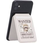 One Piece - Luffy Wanted Poster White MagSafe Card Holder (10.2cm) - Image 4