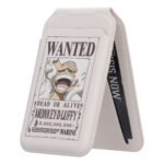 One Piece - Luffy Wanted Poster White MagSafe Card Holder (10.2cm) - Image 8