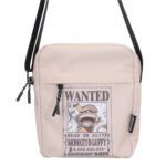 One Piece - Luffy Wanted Poster Cream Crossbody Bag (22.8cm)