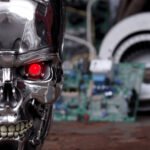Terminator 2: Judgement Day - T-800 Silver Finish Head Wall Mounted Plaque (22cm) - Image 2