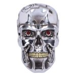 Terminator 2: Judgement Day - T-800 Silver Finish Head Wall Mounted Plaque (22cm) - Image 5