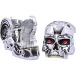 Terminator 2: Judgement Day - T-800 Silver Finish Resin Trinket Box (12cm) - Image 3